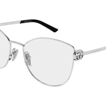 Gucci GG2049O 003 ONE SIZE (57) Ezüst Férfi Dioptriás szemüvegek kép