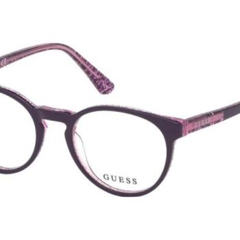 Guess GU9182 083 ONE SIZE (46) Lila Gyermek Dioptriás szemüvegek kép