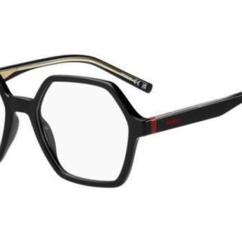HUGO HG1366 807 ONE SIZE (53) Fekete Férfi Dioptriás szemüvegek kép