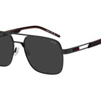 HUGO HG1384/S 003/IR ONE SIZE (57) Fekete Női Napszemüvegek kép