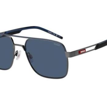 HUGO HG1384/S V81/KU ONE SIZE (57) Szürke Női Napszemüvegek kép