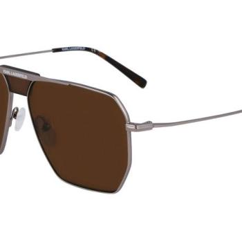 Karl Lagerfeld KL350S 042 ONE SIZE (58) Ezüst Női Napszemüvegek kép