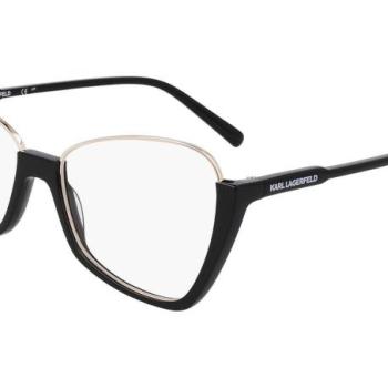 Karl Lagerfeld KL354 001 ONE SIZE (55) Fekete Férfi Dioptriás szemüvegek kép