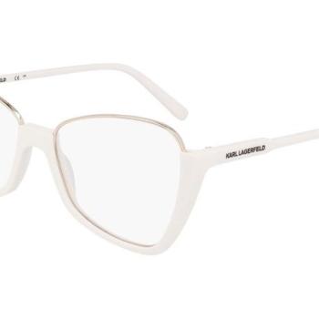 Karl Lagerfeld KL354 105 ONE SIZE (55) Fehér Férfi Dioptriás szemüvegek kép