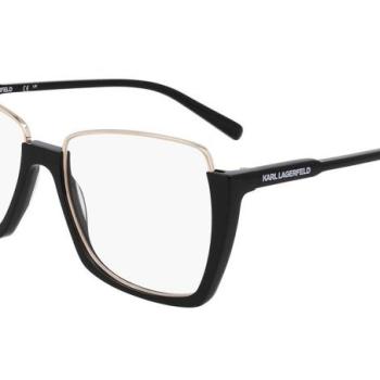 Karl Lagerfeld KL355 001 ONE SIZE (55) Fekete Férfi Dioptriás szemüvegek kép