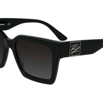 Karl Lagerfeld KL6057S 001 ONE SIZE (52) Fekete Férfi Napszemüvegek kép