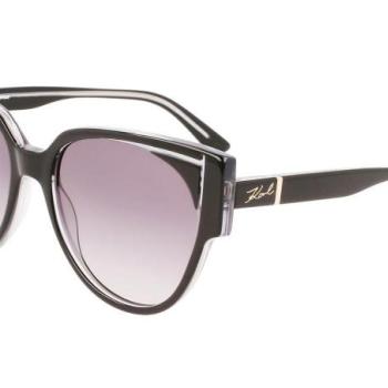 Karl Lagerfeld KL6068S 005 ONE SIZE (55) Fekete Férfi Napszemüvegek kép
