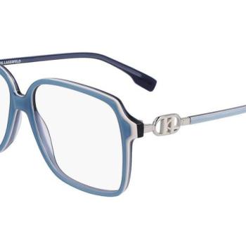 Karl Lagerfeld KL6091 458 ONE SIZE (56) Kék Férfi Dioptriás szemüvegek kép