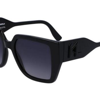 Karl Lagerfeld KL6098S 001 ONE SIZE (52) Fekete Férfi Napszemüvegek kép