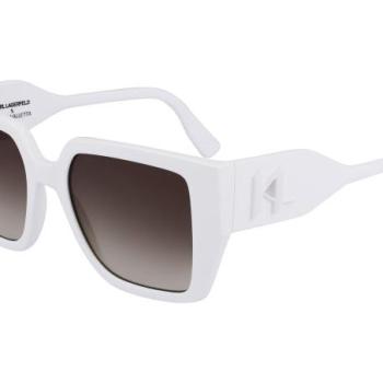 Karl Lagerfeld KL6098S 105 ONE SIZE (52) Fehér Férfi Napszemüvegek kép