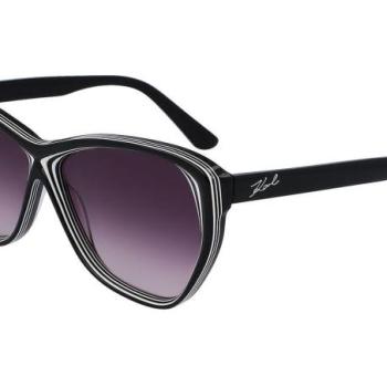 Karl Lagerfeld KL6103S 006 ONE SIZE (58) Fekete Férfi Napszemüvegek kép