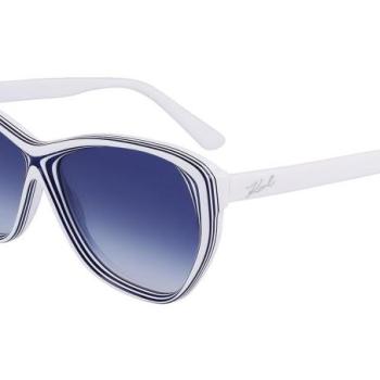 Karl Lagerfeld KL6103S 106 ONE SIZE (58) Fehér Férfi Napszemüvegek kép