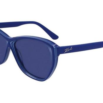 Karl Lagerfeld KL6103S 407 ONE SIZE (58) Kék Férfi Napszemüvegek kép