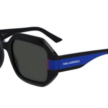 Karl Lagerfeld KL6124S 001 ONE SIZE (53) Fekete Férfi Napszemüvegek kép