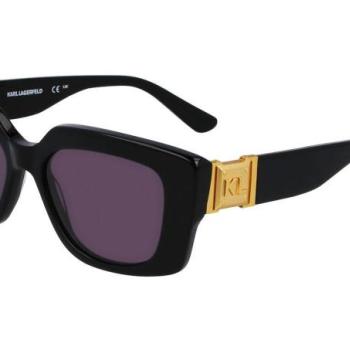 Karl Lagerfeld KL6125S 001 ONE SIZE (52) Fekete Férfi Napszemüvegek kép