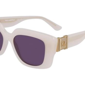 Karl Lagerfeld KL6125S 280 ONE SIZE (52) Fehér Férfi Napszemüvegek kép