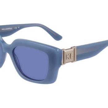 Karl Lagerfeld KL6125S 450 ONE SIZE (52) Kék Férfi Napszemüvegek kép