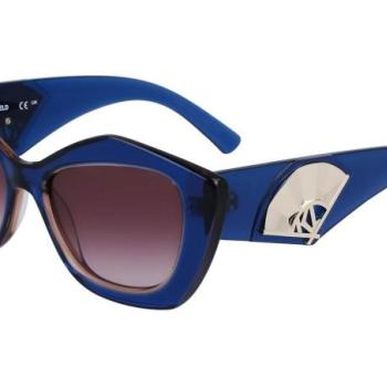 Karl Lagerfeld KL6127S 424 ONE SIZE (52) Kék Férfi Napszemüvegek kép