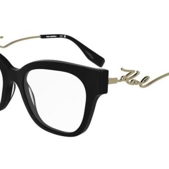 Karl Lagerfeld KL6191 001 ONE SIZE (52) Fekete Férfi Dioptriás szemüvegek kép