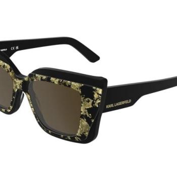 Karl Lagerfeld KL6204S 005 ONE SIZE (53) Fekete Férfi Napszemüvegek kép
