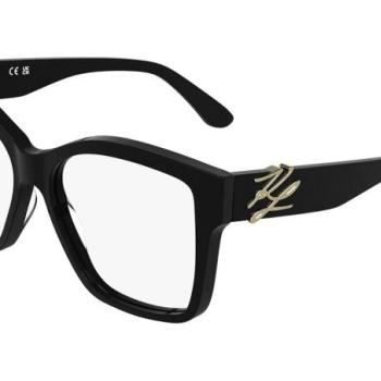 Karl Lagerfeld KL6215 001 ONE SIZE (55) Fekete Férfi Dioptriás szemüvegek kép