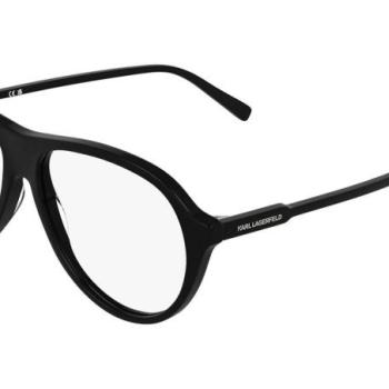 Karl Lagerfeld KL6217 001 ONE SIZE (55) Fekete Unisex Dioptriás szemüvegek kép