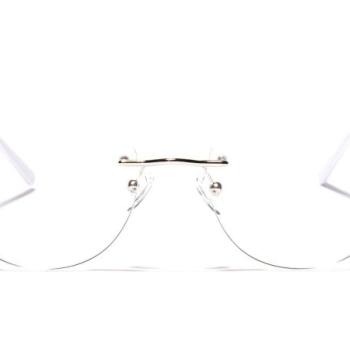 Kohe by eyerim Andy Silver ONE SIZE (54) Ezüst Unisex Dioptriás szemüvegek kép