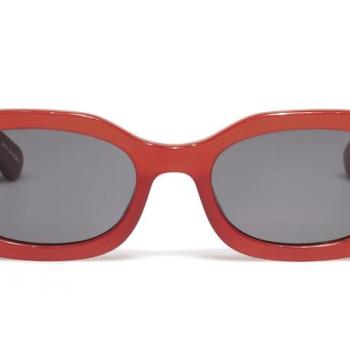 Kohe by eyerim Kris Brick Polarized ONE SIZE (52) Vörös Unisex Napszemüvegek kép