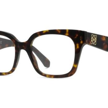 Loewe Anagram Anagram Havana Geometric Eyeglasses ONE SIZE (51) Havana Unisex Dioptriás szemüvegek kép