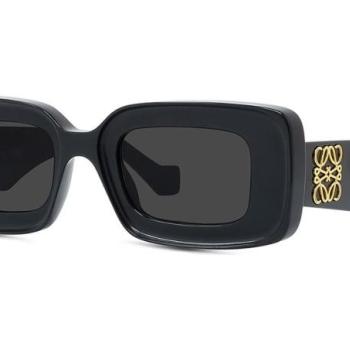 Loewe Anagram Shiny black Geometric Sunglasses ONE SIZE (46) Fekete Férfi Napszemüvegek kép
