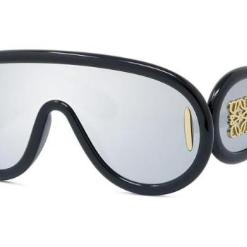 Loewe Paula's Ibiza Black / Silver Mask Sunglasses L (99) Fekete Női Napszemüvegek kép