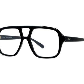 Loewe Slim Black Rectangular Eyeglasses ONE SIZE (54) Fekete Férfi Dioptriás szemüvegek kép
