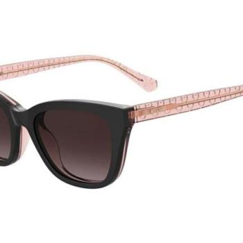 Love Moschino MOL071/CS 3H2/HA ONE SIZE (53) Fekete Férfi Dioptriás szemüvegek kép