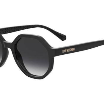 Love Moschino MOL076/S 807/9O ONE SIZE (52) Fekete Férfi Napszemüvegek kép