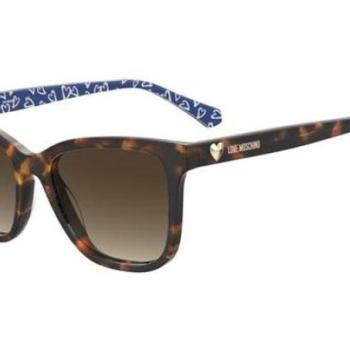 Love Moschino MOL078/S 2VM/HA ONE SIZE (54) Havana Férfi Napszemüvegek kép