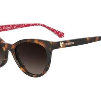 Love Moschino MOL079/S 2VM/HA ONE SIZE (52) Havana Férfi Napszemüvegek kép