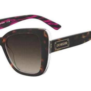 Love Moschino MOL083/S 2VL/HA ONE SIZE (54) Havana Férfi Napszemüvegek kép