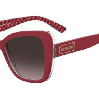 Love Moschino MOL083/S SSC/HA ONE SIZE (54) Vörös Férfi Napszemüvegek kép