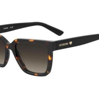 Love Moschino MOL087/S 086/HA ONE SIZE (55) Havana Férfi Napszemüvegek kép