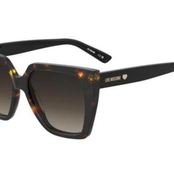 Love Moschino MOL088/S 086/HA ONE SIZE (55) Havana Férfi Napszemüvegek kép