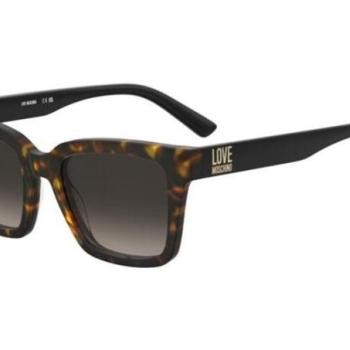Love Moschino MOL091/S 086/HA ONE SIZE (51) Havana Férfi Napszemüvegek kép
