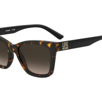 Love Moschino MOL096/S 086/HA ONE SIZE (55) Havana Férfi Napszemüvegek kép