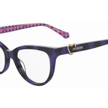 Love Moschino MOL609 HKZ ONE SIZE (52) Havana Férfi Dioptriás szemüvegek kép