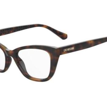 Love Moschino MOL636 05L ONE SIZE (52) Havana Férfi Dioptriás szemüvegek kép
