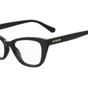 Love Moschino MOL636 807 ONE SIZE (52) Fekete Férfi Dioptriás szemüvegek kép