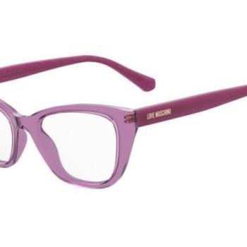 Love Moschino MOL636 MU1 ONE SIZE (52) Lila Férfi Dioptriás szemüvegek kép