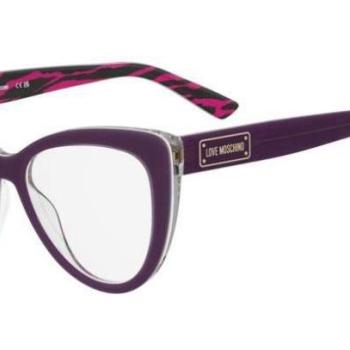 Love Moschino MOL649 SDH ONE SIZE (55) Lila Férfi Dioptriás szemüvegek kép