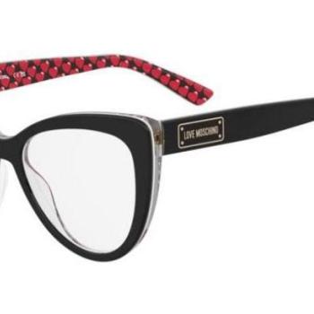 Love Moschino MOL649 UYY ONE SIZE (55) Fekete Férfi Dioptriás szemüvegek kép
