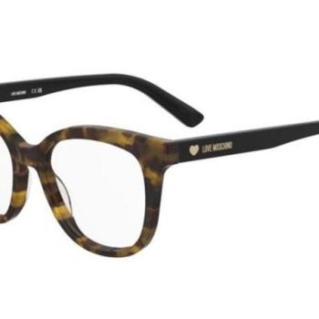 Love Moschino MOL654 086 ONE SIZE (52) Havana Férfi Dioptriás szemüvegek kép