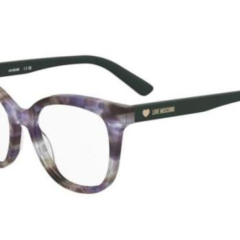 Love Moschino MOL654 789 ONE SIZE (52) Lila Férfi Dioptriás szemüvegek kép